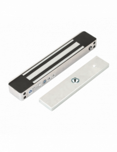 Electromagnet de 280 kg forta waterproof IP68, cu senzor NO, LED. Comanda online pe RFPro.ro.