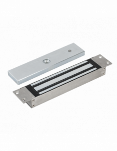 Electromagnet incastrabil cu forta de retinere de 350kg, din otel inoxidabil. Comanda online pe RFPro.ro.