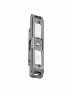 Yala electromagnetica pentru bare de panica, fail-safe/ fail-secure (ajustabil), cu monitorizare. Comanda online pe RFPro.ro.