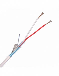 Cablu de alarma 2 fire ecranate, cupru integral, 100m 2CUEF. Comanda online pe RFPro.ro.