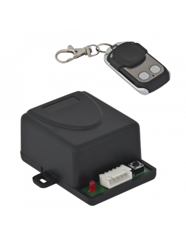 Set radio comanda - 1 releu 433MHz ABK-400-1-12. Comanda online pe RFPro.ro.