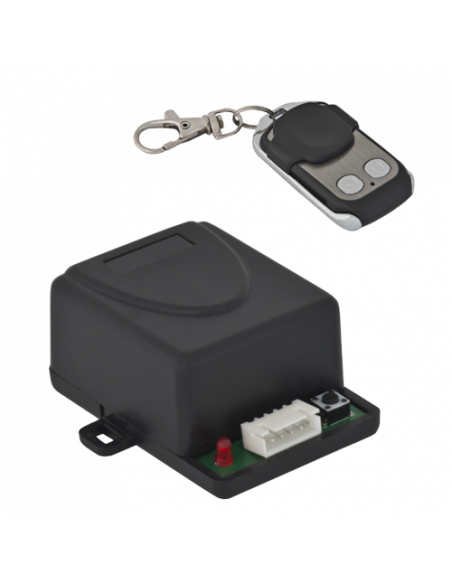 Set radio comanda - 1 releu 433MHz ABK-400-1-12. Comanda online pe RFPro.ro.