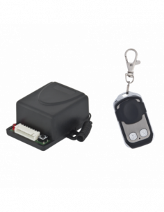 Set radio comanda - 2 relee 433MHz ABK-400-2-12. Comanda online pe RFPro.ro.