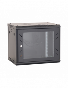 Rack perete 12U 19' 600x600, negru - ASYTECH Networking ASY-12U-6060W. Comanda online pe RFPro.ro.