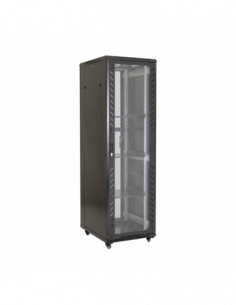 Rack podea 32U 19' 600x800, negru - ASYTECH Networking ASY-32U-6080E. Comanda online pe RFPro.ro.
