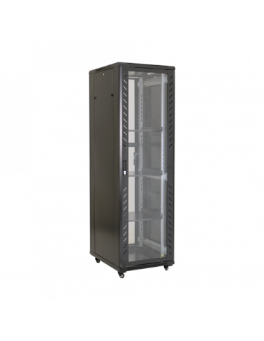 Rack podea 32U 19' 600x800, negru - ASYTECH Networking ASY-32U-6080E. Comanda online pe RFPro.ro.