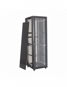 Rack podea 42U 19' 600x800, negru - ASYTECH Networking ASY-42U-6080S. Comanda online pe RFPro.ro. 2