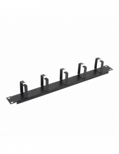 Organizator metalic cabluri, 1U, 5 inele - ASYTECH Networking ASY-CM-1U5RM. Comanda online pe RFPro.ro.