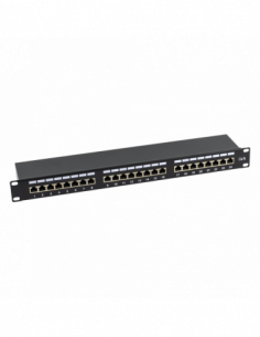 Patch Panel 1U, FTP cat5e, 24 porturi RJ45 - ASYTECH Networking ASY-PP-FTP5E-24. Comanda online pe RFPro.ro.