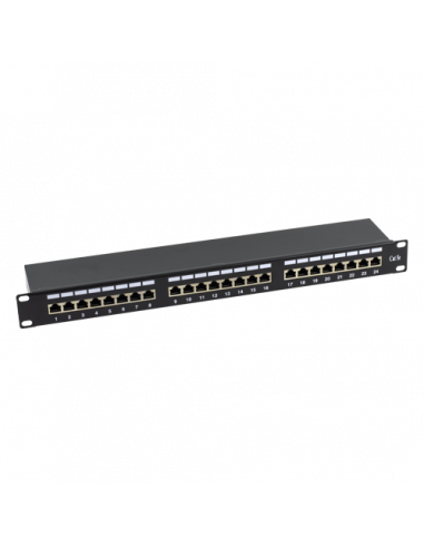Patch Panel 1U, FTP cat5e, 24 porturi RJ45 - ASYTECH Networking ASY-PP-FTP5E-24. Comanda online pe RFPro.ro.