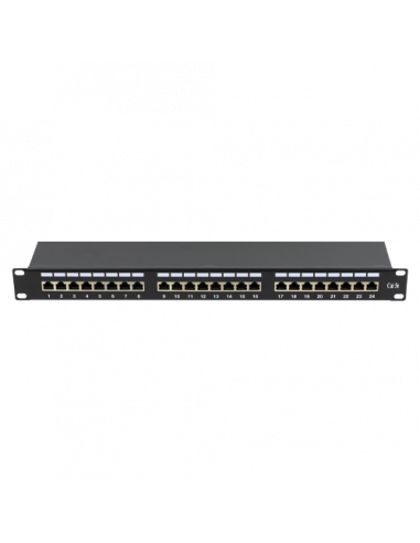 Patch Panel 1U, FTP cat5e, 24 porturi RJ45 - ASYTECH Networking ASY-PP-FTP5E-24. Comanda online pe RFPro.ro.