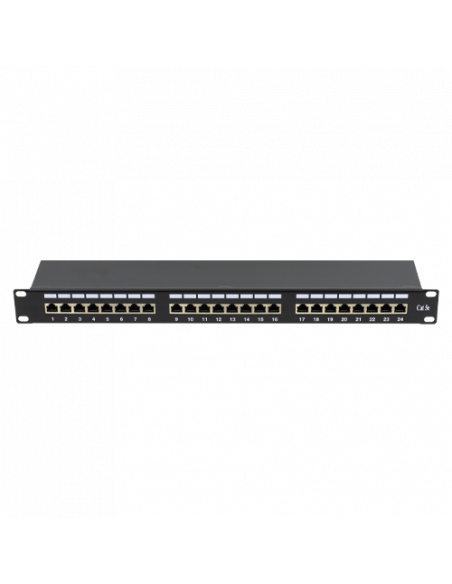 Patch Panel 1U, FTP cat5e, 24 porturi RJ45 - ASYTECH Networking ASY-PP-FTP5E-24. Comanda online pe RFPro.ro.