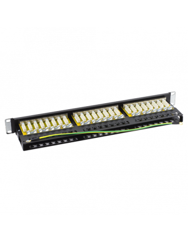 Patch Panel 2U, FTP cat5e, 48 porturi RJ45 - ASYTECH Networking ASY-PP-FTP5E-48. Comanda online pe RFPro.ro.