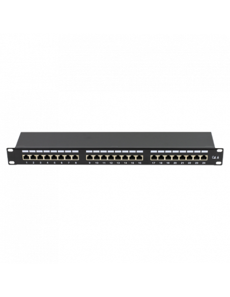 Patch Panel 1U, FTP cat6, 24 porturi RJ45 - ASYTECH Networking ASY-PP-FTP6-24. Comanda online pe RFPro.ro.