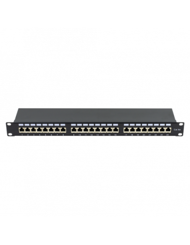 Patch Panel 1U, FTP cat6A, 24 porturi RJ45 - ASYTECH Networking ASY-PP-FTP6A-24. Comanda online pe RFPro.ro.