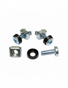 Set 100 suruburi rack - ASYTECH Networking ASY-SCR-NUT. Comanda online pe RFPro.ro.