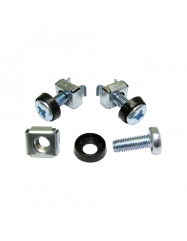 Set 100 suruburi rack - ASYTECH Networking ASY-SCR-NUT. Comanda online pe RFPro.ro.