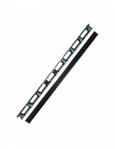 Organizator vertical cabluri, metalic, 42U - ASYTECH Networking ASY-VCM-42. Comanda online pe RFPro.ro.