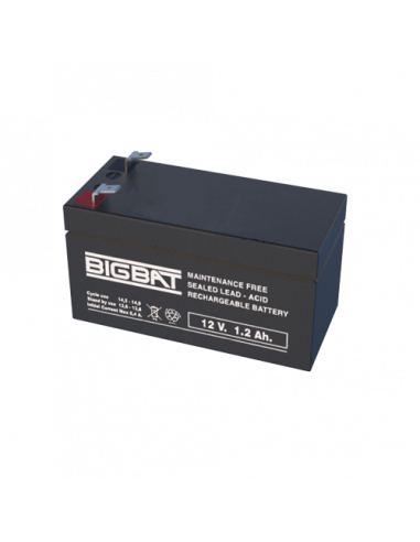 Acumulator BIG BAT 12V, 1.2 Ah BB12V1.2. Comanda online pe RFPro.ro.