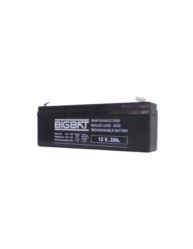 Acumulator BIG BAT 12V, 2Ah BB12V2. Comanda online pe RFPro.ro.