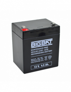 Acumulator BIG BAT 12V, 4.5 AH BB12V4.5. Comanda online pe RFPro.ro.