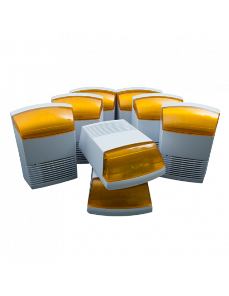 KIT 8 sirene de exterior BS1 BS1X8. Comanda online pe RFPro.ro.