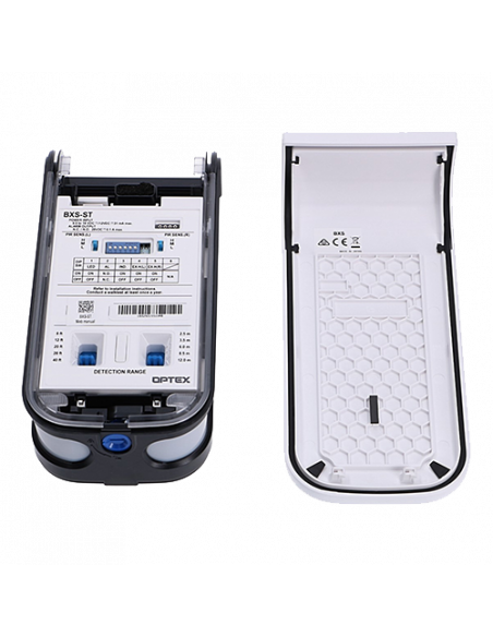 Detector de miscare PIR exterior, quad narrow cu anti-masking - OPTEX BXS-AM. Comanda online pe RFPro.ro.