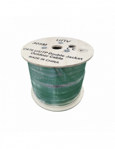 Cablu UTP DE EXTERIOR, cat 6E, CUPRU 100%, tambur 305 metri - UNV  CAB-LC3110B-E-IN. Comanda online pe RFPro.ro. 2