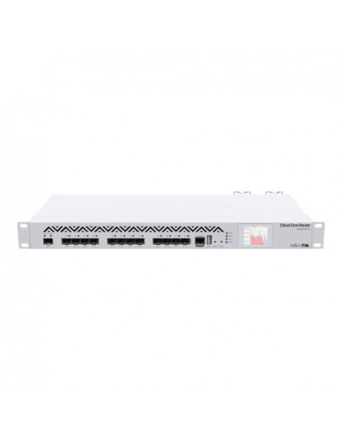 Cloud Core Industrial grade Router, 12 x SFP, 1 x SFP+, RouterOS L6, 1U - Mikrotik CCR1016-12S-1S+. Comanda online pe RFPro.ro.
