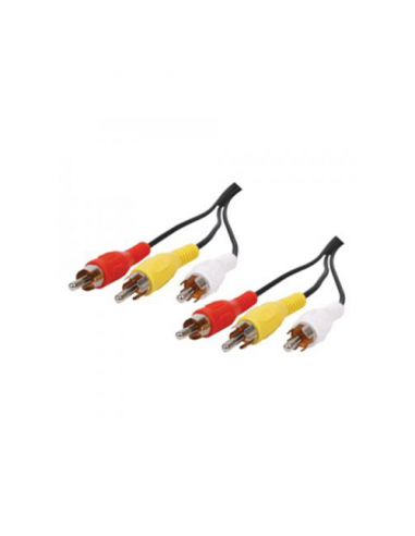 Cablu  RCA -  RCA, tata, 1.5 m C-RCA. Comanda online pe RFPro.ro.