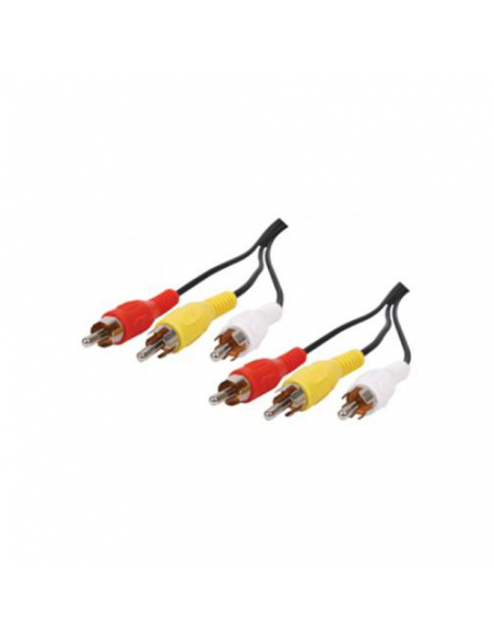 Cablu  RCA -  RCA, tata, 1.5 m C-RCA. Comanda online pe RFPro.ro.