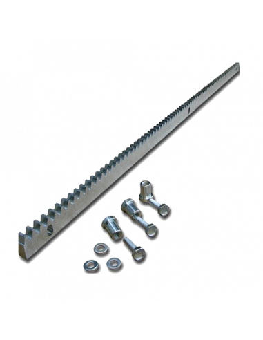Cremaliera metalica zincata 30x12 mm - lungime 1M CRM4. Comanda online pe RFPro.ro.