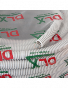Tub flexibil (copex) D20, Halogen free, ignifug, cu fir tragere, rola 100 metri - DLX CRP-869-20. Comanda online pe RFPro.ro.