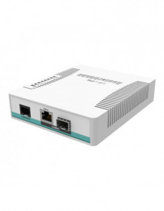 Cloud Router Switch, 5 x SFP, 1 x Combo port SFP/Gigabit - Mikrotik CRS106-1C-5S. Comanda online pe RFPro.ro. 2