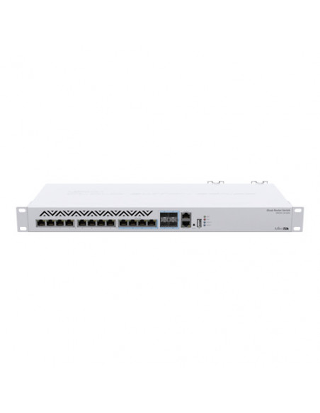 Cloud Router Switch, 8 x 10G Ethernet, 4 x 10G combo RJ45/SFP+,  - Mikrotik CRS312-4C+8XG-RM. Comanda online pe RFPro.ro.