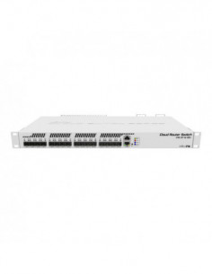 Cloud Router Switch 16 x SFP+ 10Gbps, 1 x Gigabit - Mikrotik CRS317-1G-16S+RM. Comanda online pe RFPro.ro.