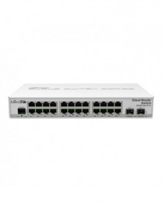 Cloud Router Switch 24 x Gigabit, 2 x SFP+ - Mikrotik CRS326-24G-2S+IN. Comanda online pe RFPro.ro.