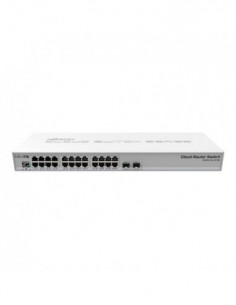 Cloud Router Switch 24 x Gigabit, 2 x SFP+, 1U - Mikrotik CRS326-24G-2S+RM. Comanda online pe RFPro.ro.