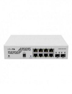 Cloud Smart Switch, 8 x Gigabit, 2 x SFP+ 10Gbps - Mikrotik CSS610-8G-2S+IN. Comanda online pe RFPro.ro.