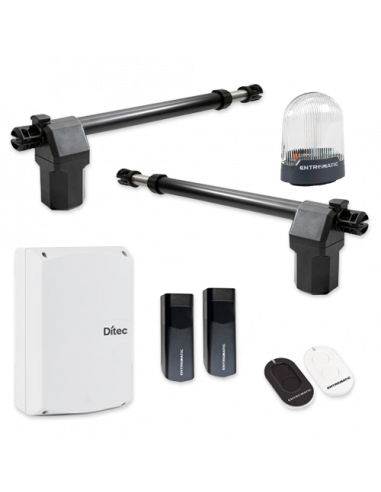 Kit automatizare poarta batanta 2x3.5m - DITEC DITS35LS. Comanda online pe RFPro.ro.
