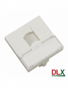Panel cu o fereastra Keystone Jack 45x45 mm - DLX DLX-245-49. Comanda online pe RFPro.ro.