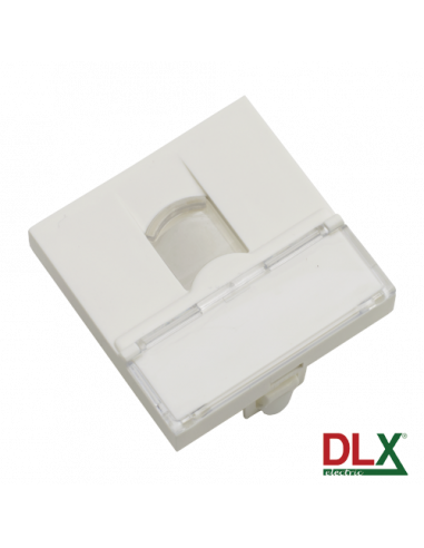 Panel cu o fereastra Keystone Jack 45x45 mm - DLX DLX-245-49. Comanda online pe RFPro.ro.