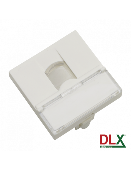 Panel cu o fereastra Keystone Jack 45x45 mm - DLX DLX-245-49. Comanda online pe RFPro.ro.