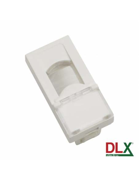 Panel cu o fereastra Keystone Jack 45x22.5 mm - DLX DLX-245-50. Comanda online pe RFPro.ro.
