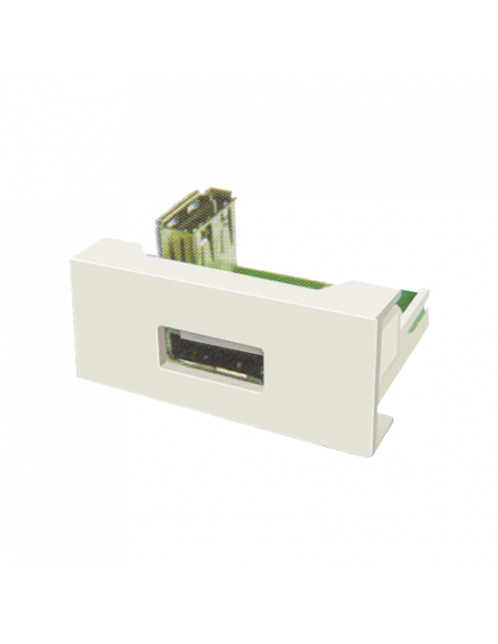 Panel echipat cu socket USB (1 modul) - DLX DLX-245-62. Comanda online pe RFPro.ro.