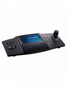 Tastatura de comanda, conexiune IP, ecran 7 inch TFT touch screen - HIKVISION DS-1100KI. Comanda online pe RFPro.ro.