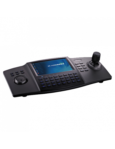 Tastatura de comanda, conexiune IP, ecran 7 inch TFT touch screen - HIKVISION DS-1100KI. Comanda online pe RFPro.ro.