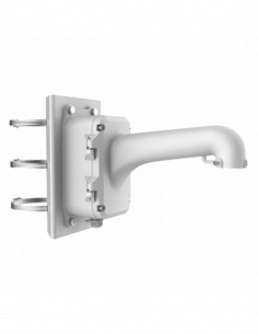 Suport stalp cu doza inclusa pentru camerele PTZ Hikvision DS-1604ZJ-BOX-POLE. Comanda online pe RFPro.ro.