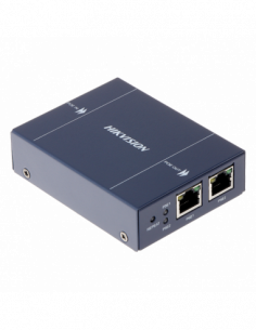 Spliter PoE 1 intrare Poe - 2 iesiri PoE , 400 metri, fara alimentare - Hikvision DS-1H34-0102P. Comanda online pe RFPro.ro.