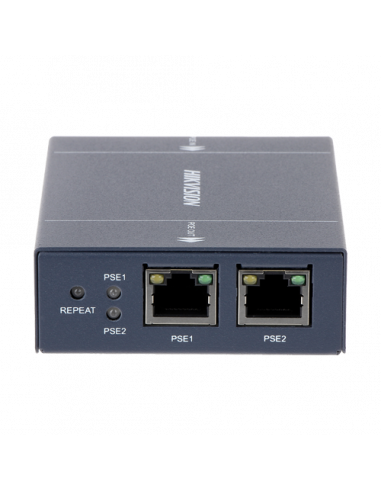 Spliter PoE 1 intrare Poe - 2 iesiri PoE , 400 metri, fara alimentare - Hikvision DS-1H34-0102P. Comanda online pe RFPro.ro.